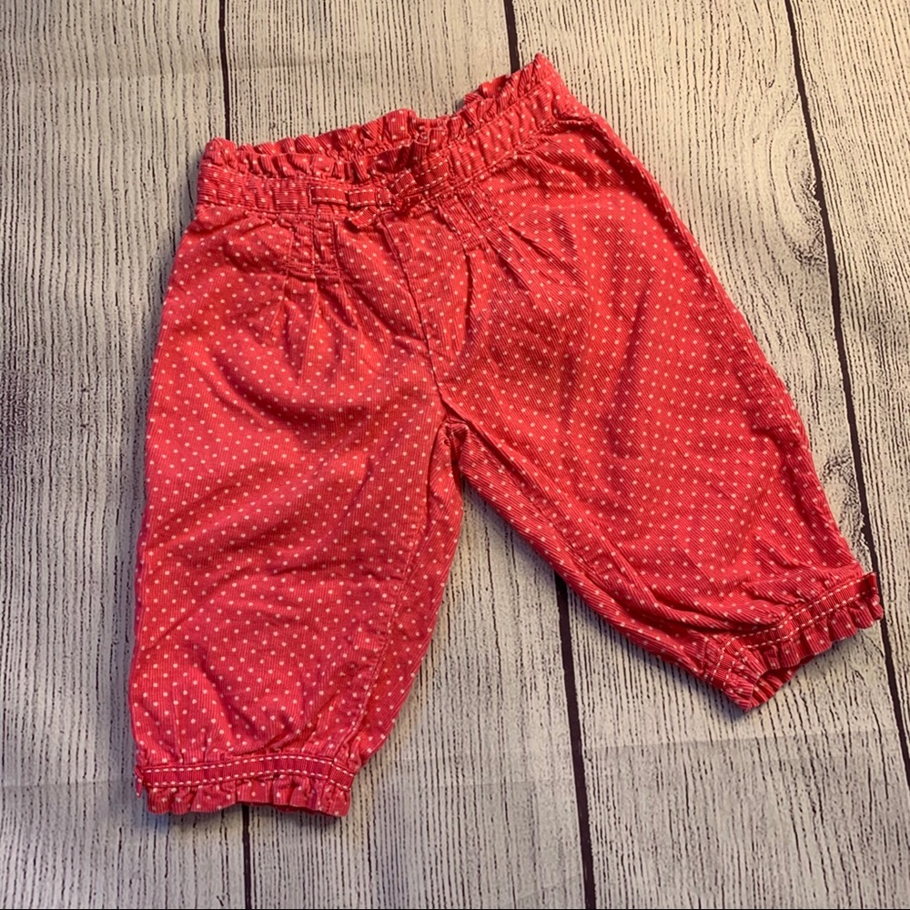 Gymboree Girls’ Corduroy Pink Pants Sz 6-12 mos